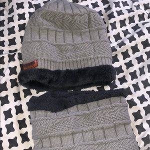 Hat and neck cover duo